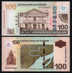 купить Суринам 100 долларов 2016 год