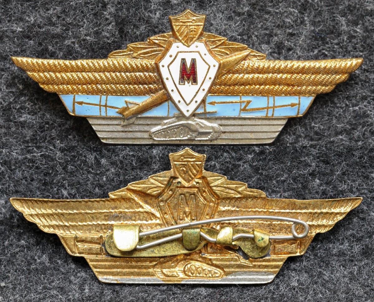 Знак Офицерская классность Мастер Куба - Значки и знаки