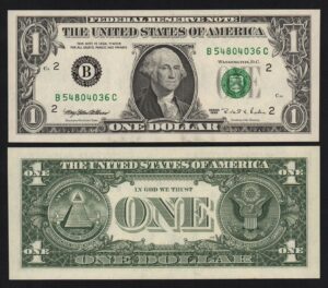 купить США 1 доллар 1995 год