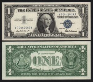 купить США 1 доллар 1957 год