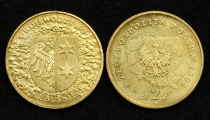 купить Монета Польша 2 злотых 2004 год Любушское воеводство