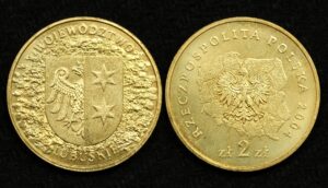 купить Монета Польша 2 злотых 2004 год Любушское воеводство