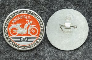 купить Знак Мотоцикл мопед RIGA-3