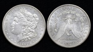 купить США 1 доллар 1891 год