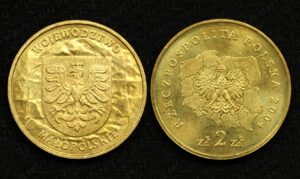 купить Монета Польша 2 злотых 2004 год Малопольское воеводство