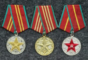 купить Медали За безупречную службу КГБ СССР Комплект выслуги КГБ