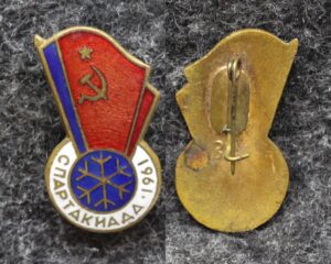 купить Знак Зимняя спартакиада 1961 год