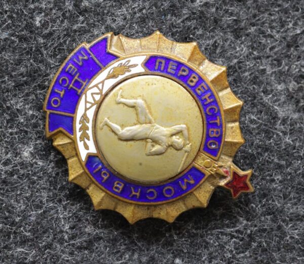 купить Призовой знак первенства Москвы Фехтование
