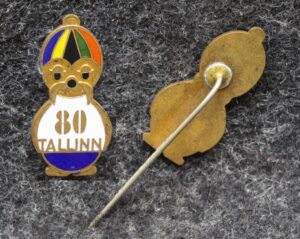 купить Знак Олимпиада 1980 год Таллин 80 Тюлень Вигри