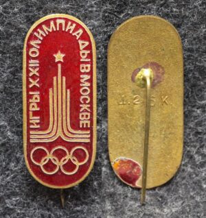 купить Знак Олимпиада 1980 год Эмблема