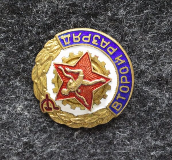 Знак Второй разряд комплекса ГТО