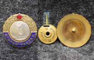 купить Знак Второй разряд гимнастика