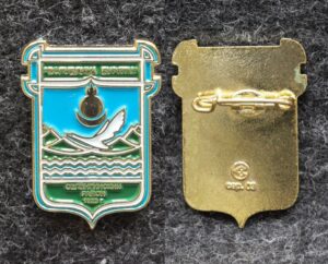 Знак Герб Селенгинский район Республика Бурятия (краска)