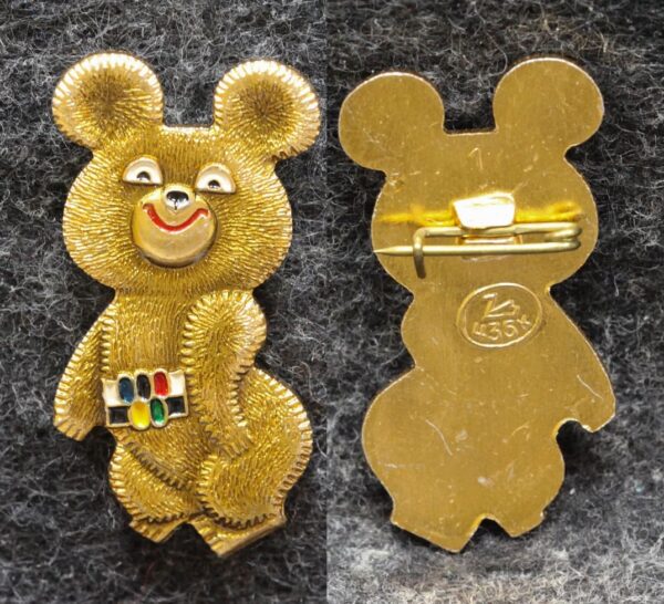 купить Знак Олимпийский мишка