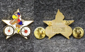 Знак Олимпиада 1984 год Лос-Анджелес США Велоспорт