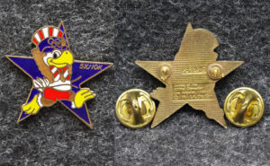 Знак Олимпиада 1984 год Лос-Анджелес США Бег