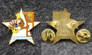 Знак Олимпиада 1984 год Лос-Анджелес США Прыжки в воду