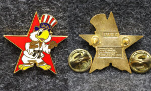 Знак Олимпиада 1984 год Лос-Анджелес США Дзюдо