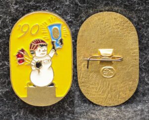 Знак Хоккей приз Известий 1990 год
