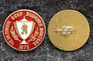 Знак Мотобол Вымпел Полтава Чемпион СССР 1973 год