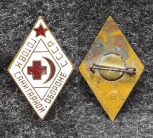 Знак Готов к санитарной обороне СССР
