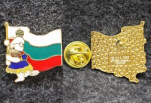 Знак Олимпиада Калгари 1988 год Канада Флаг Сборная Болгарии