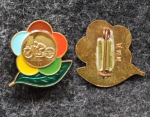 Знак Фестиваль молодёжи 1957 год Мотоспорт