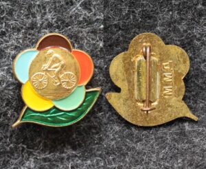 Знак Фестиваль молодёжи 1957 год Велоспорт