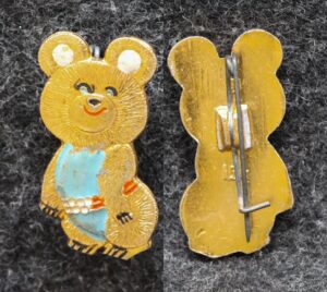 Знак Олимпийский мишка