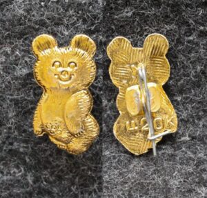 Знак Олимпийский мишка