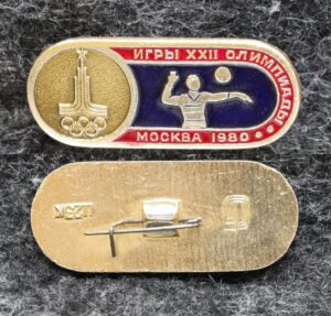 Знак Олимпиада Москва 1980 год Волейбол