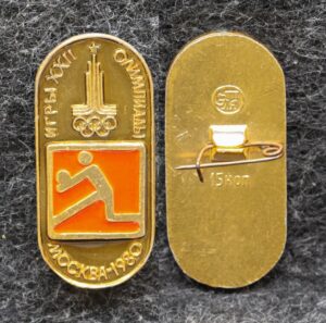 Знак Олимпиада Москва 1980 год Волейбол