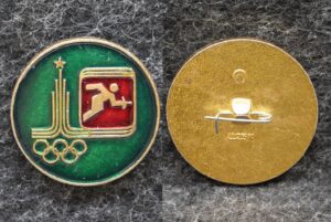Знак Олимпиада Москва 1980 год Фехтование