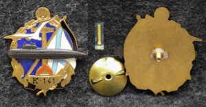 Знак ВМФ Подводная лодка К-141