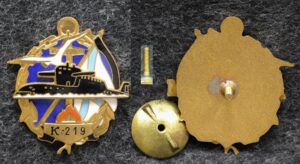 Знак ВМФ Подводная лодка К-219