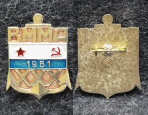 Знак ВМФ ВММА 30 лет ( Военно-морская медицинская академия )