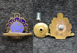 Знак ВМФ Подводная лодка Северодвинск ОАО ЦС Звёздочка 15 цех 1963 год
